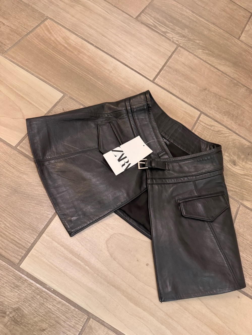 Black Leather Belt